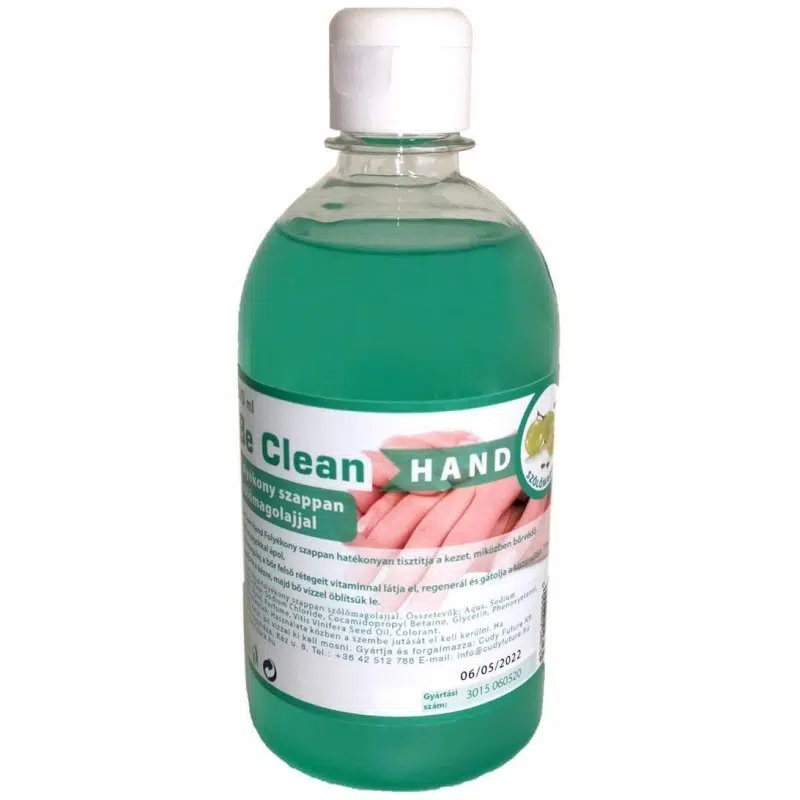 NaturCleaning Be Clean Hand folyékony szappan - 500ml 1 NaturCleaning Be Clean Hand folyékony szappan - 500ml