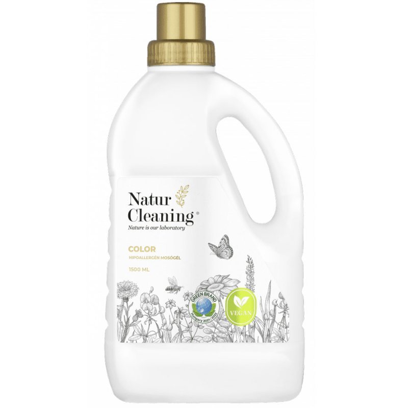 NaturCleaning Color hipoallergén mosógél - 1500ml 1 NaturCleaning Color hipoallergén mosógél - 1500ml