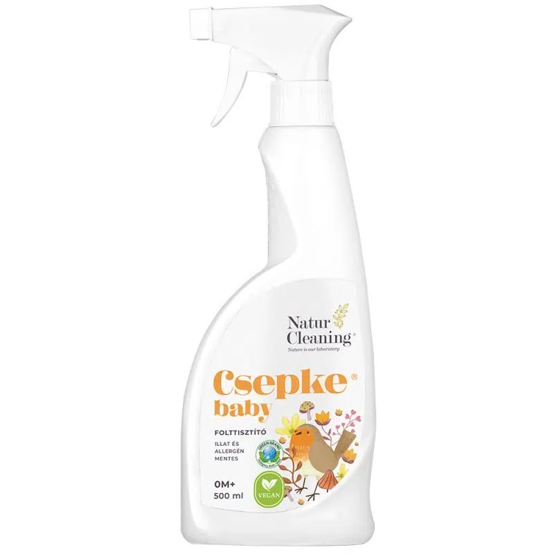 NaturCleaning Csepke Baby allergénmentes folttisztító - 500ml 1 NaturCleaning Csepke Baby allergénmentes folttisztító - 500ml