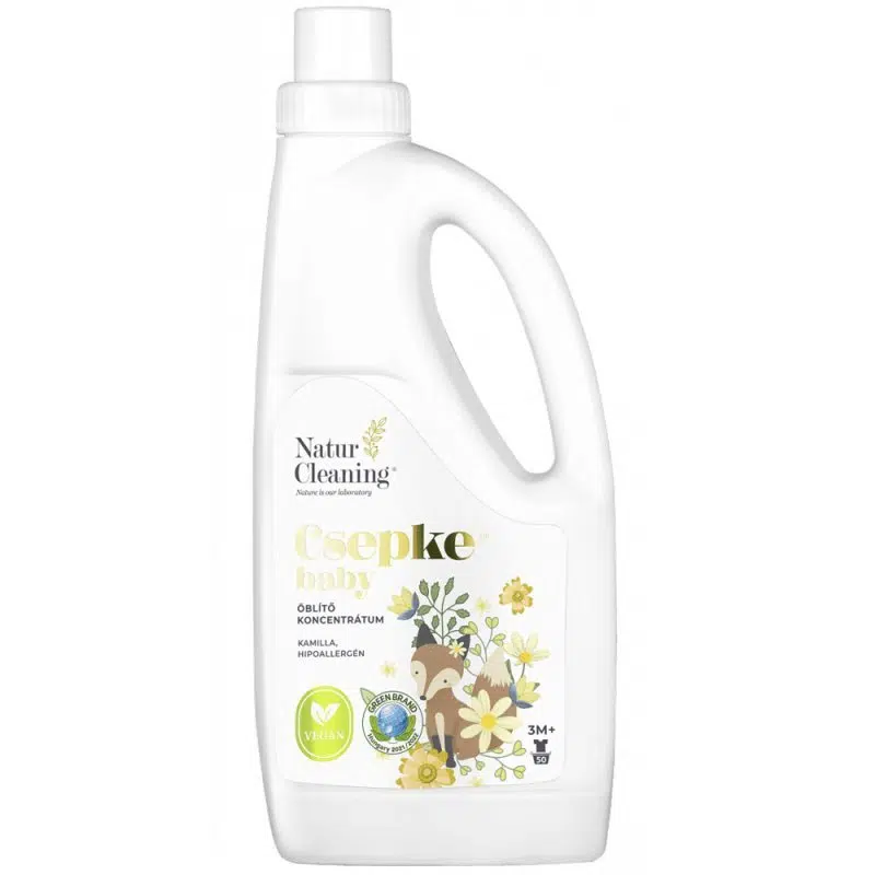 NaturCleaning Csepke Baby Hipoallergén öblítő kamilla illattal 3m+ - 1000ml 1 NaturCleaning Csepke Baby Hipoallergén öblítő kamilla illattal 3m+ - 1000ml
