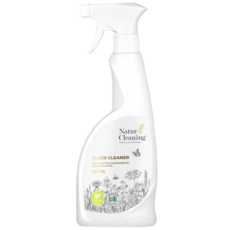NaturCleaning Glass Cleaner orgona illattal - 500ml 1 NaturCleaning Glass Cleaner orgona illattal - 500ml