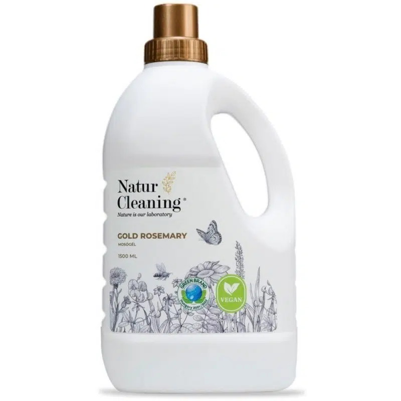 NaturCleaning Gold Rosemary mosógél - 1500ml 1 NaturCleaning Gold Rosemary mosógél - 1500ml