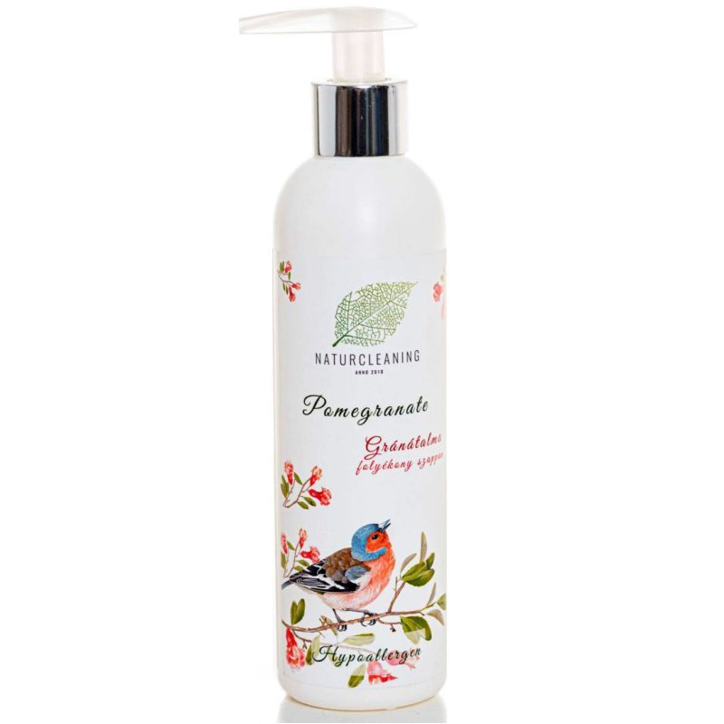 NaturCleaning Gránátalma folyékony szappan - 250ml 1 NaturCleaning Gránátalma folyékony szappan - 250ml