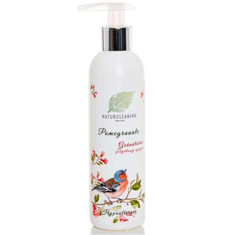 NaturCleaning Gránátalma folyékony szappan - 250ml 1 NaturCleaning Gránátalma folyékony szappan - 250ml
