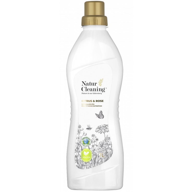 NaturCleaning Öblítő koncentrátum Citrus & Rose - 1000ml 1 NaturCleaning Öblítő koncentrátum Citrus & Rose - 1000ml