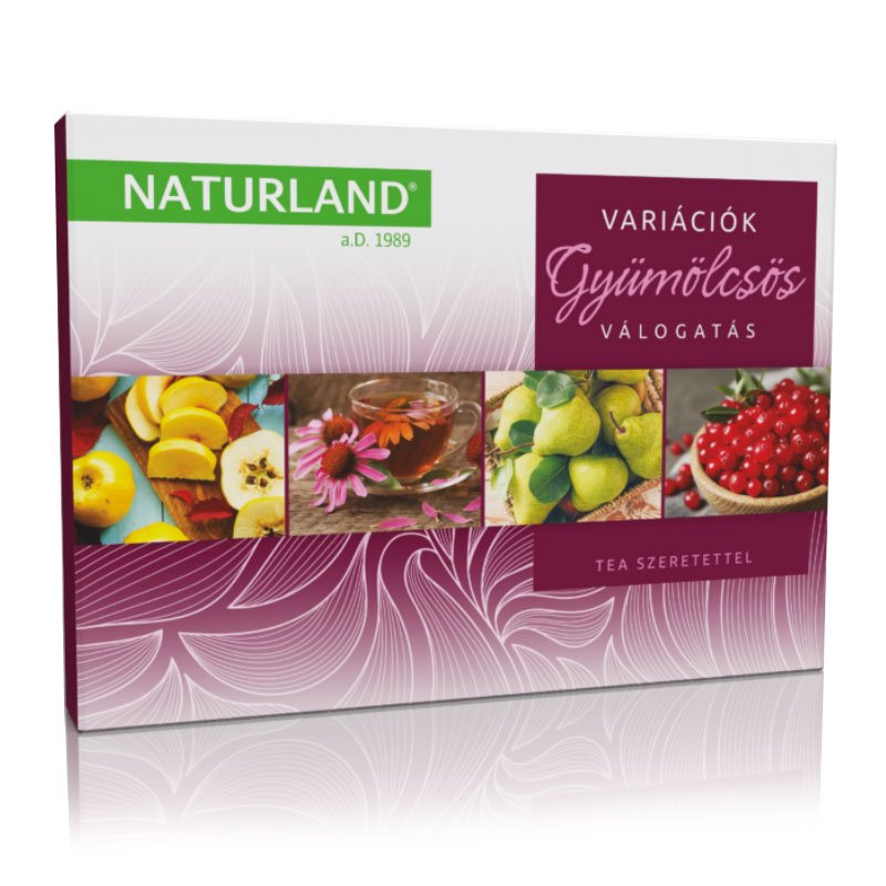 Naturland Gyümölcstea variációk - 30 filter 1 Naturland Gyümölcstea variációk - 30 filter