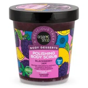 Organic Shop Polírozó testradír ''Szederdzsem'' - 450ml
