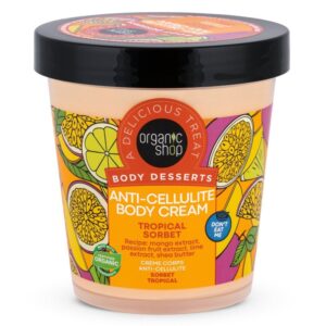 Organic Shop Testápoló krém narancsbőrre ''Trópusi sorbet'' - 450ml