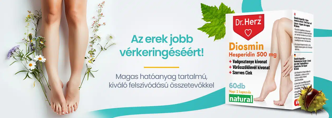 Dr. Herz Diosmin Hesperidin kapszula – 60db