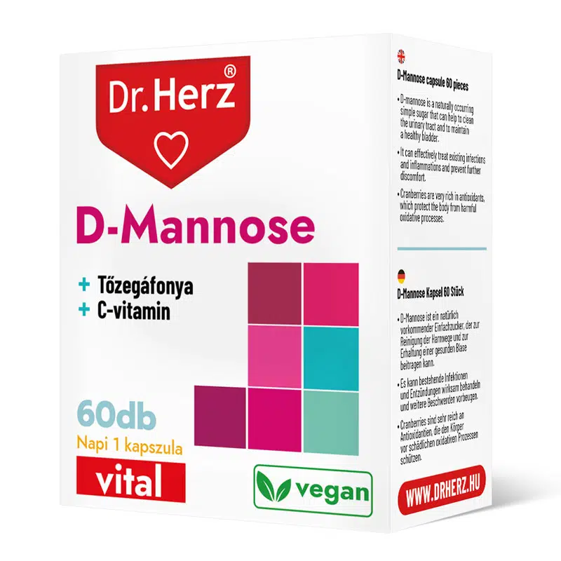 Dr. Herz D-Mannose kapszula - 60db 1 Dr. Herz D-Mannose kapszula - 60db