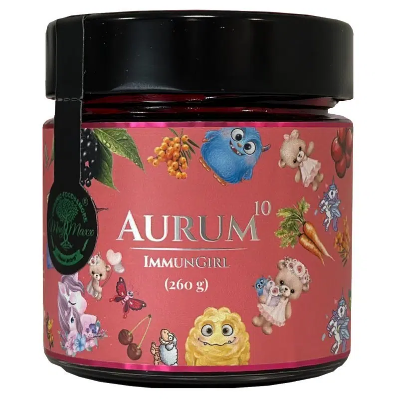MagMaxx Aurum10 ImmunGirl gyümölcskrém - 260g 1 MagMaxx Aurum10 ImmunGirl gyümölcskrém - 260g