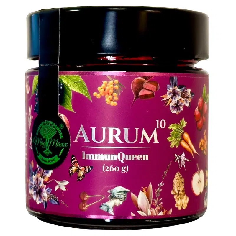 MagMaxx Aurum10 ImmunQueen gyümölcskrém - 260g 1 MagMaxx Aurum10 ImmunQueen gyümölcskrém - 260g