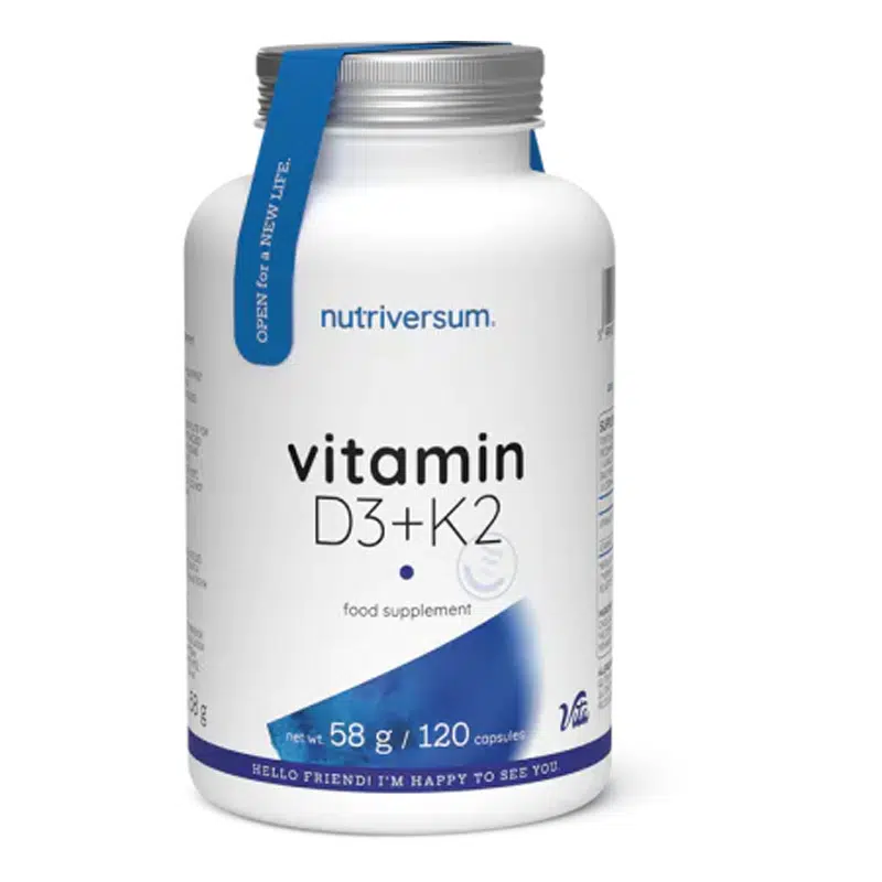 Nutriversum D3+K2-vitamin kapszula - 120db 1 Nutriversum D3+K2-vitamin kapszula - 120db