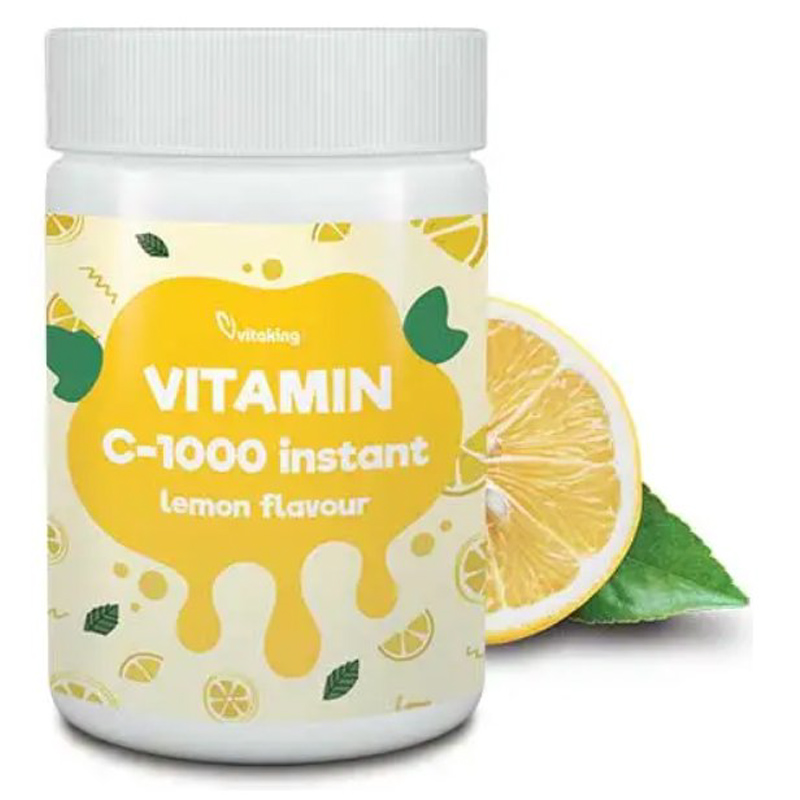 Vitaking Instant C-vitamin 1000mg citrom ízű italpor - 150g 1 Vitaking Instant C-vitamin 1000mg citrom ízű italpor - 150g