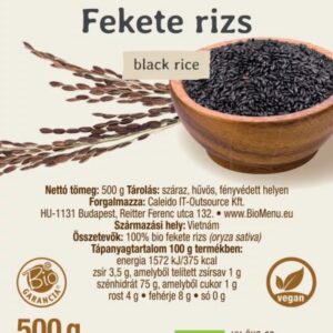 Biomenü Bio Fekete Rizs - 500g 3 Biomenü Bio Fekete Rizs - 500g - Image 2
