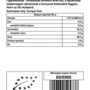 Biomenü Bio Fekete törpeberkenye por - 125g - Image 2