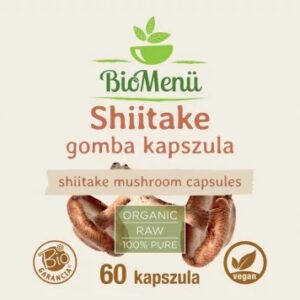 Biomenü Bio Shiitake gomba kapszula - 60db 3 Biomenü Bio Shiitake gomba kapszula - 60db - Image 2
