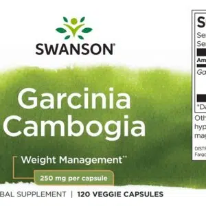 Swanson Garcinia Cambogia kapszula - 120db 3 Swanson Garcinia Cambogia kapszula - 120db - Image 2