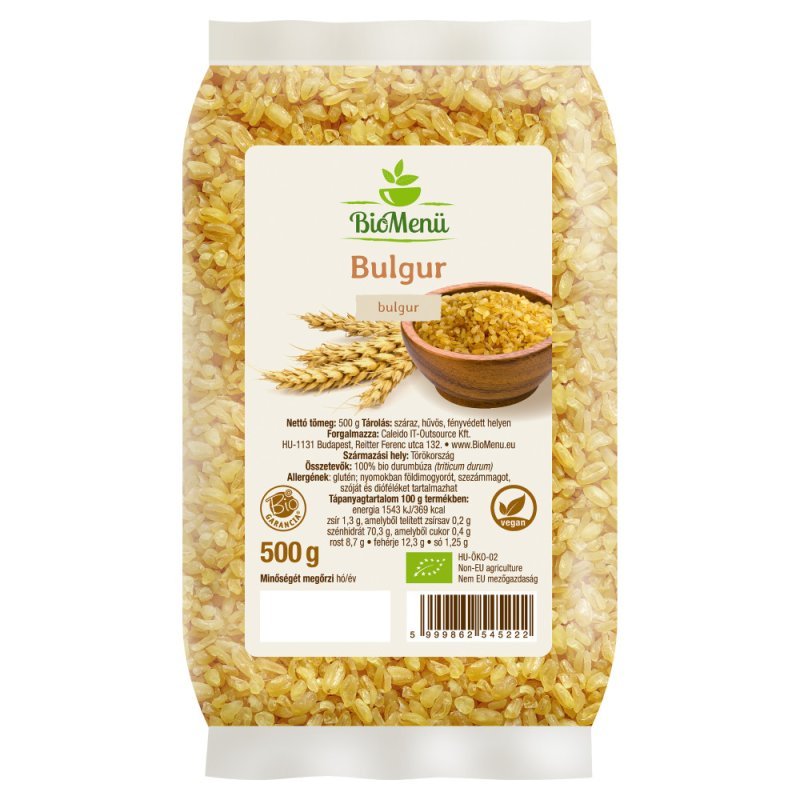 Biomenü Bio Bulgur - 500g 1 Biomenü Bio Bulgur - 500g