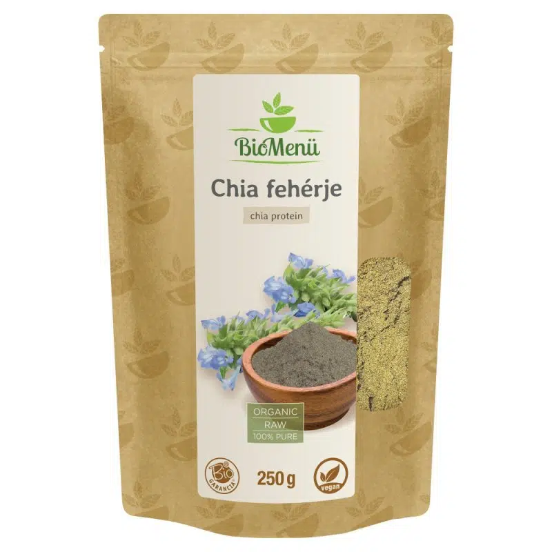 Biomenü Bio Chia fehérje - 250g 1 Biomenü Bio Chia fehérje - 250g