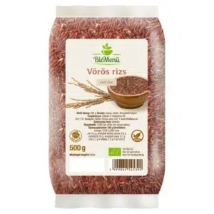 Biomenü Bio Vörös rizs - 500g