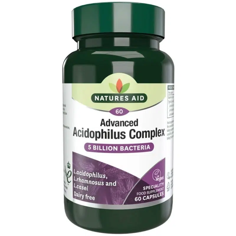 Natures Aid Acidophilus Complex kapszula - 60db 1 Natures Aid Acidophilus Complex kapszula - 60db