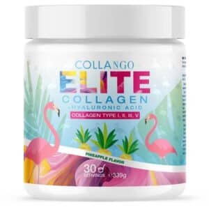 Collango ELITE Kollagen + Hialuronsav Ananász ízű italpor - 339g