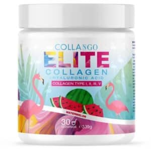 Collango ELITE Kollagen + Hialuronsav Görögdinnye ízű italpor - 339g