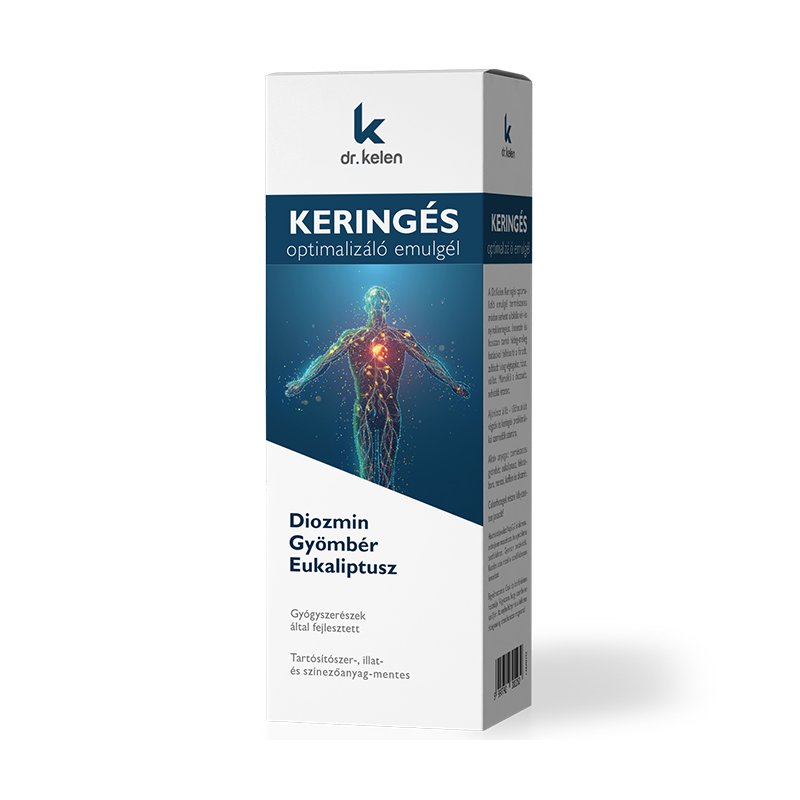 Dr. Kelen Keringés Optimalizáló Emulgél - 100ml 1 Dr. Kelen Keringés Optimalizáló Emulgél - 100ml