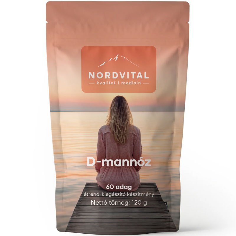 Nordvital D-mannóz por - 120g 1 Nordvital D-mannóz por - 120g