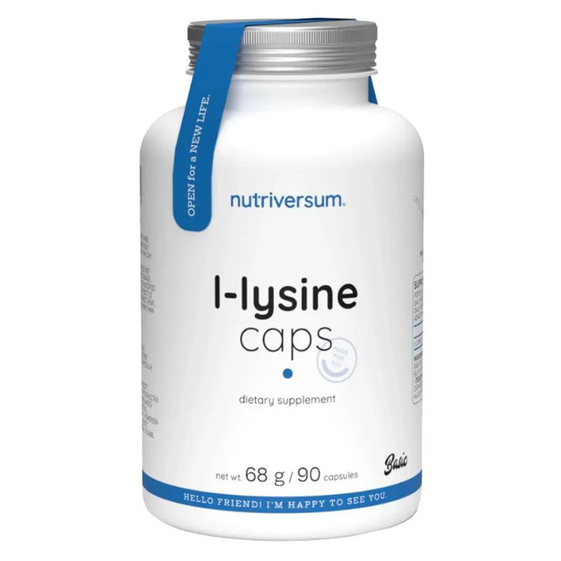 Nutriversum L-lysine kapszula - 90db 1 Nutriversum L-lysine kapszula - 90db