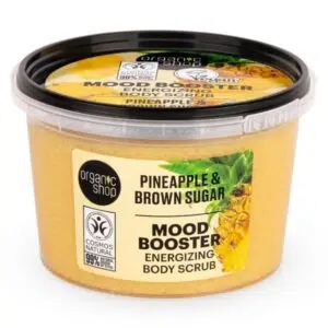 Organic Shop Energetizáló testradír ananásszal és barna cukorral - 250ml