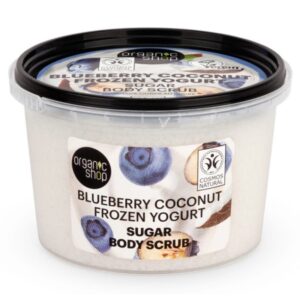 Organic Shop Frozen Yogurt testradír áfonyával és kókusszal - 250ml