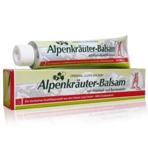 Original LLOYD Alpenkrauter Balzsam vörösszőlőlevéllel és vadgesztenyével - 200ml