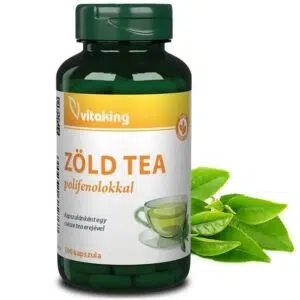 Vitaking Zöld Tea kapszula - 100db 4 Vitaking Zöld Tea kapszula - 100db - Image 2