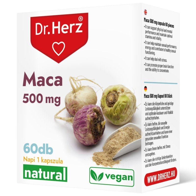 Dr. Herz Maca kapszula - 60db 1 Dr. Herz Maca kapszula - 60db