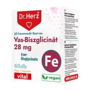Dr. Herz Vas-biszglicinát kapszula - 60db