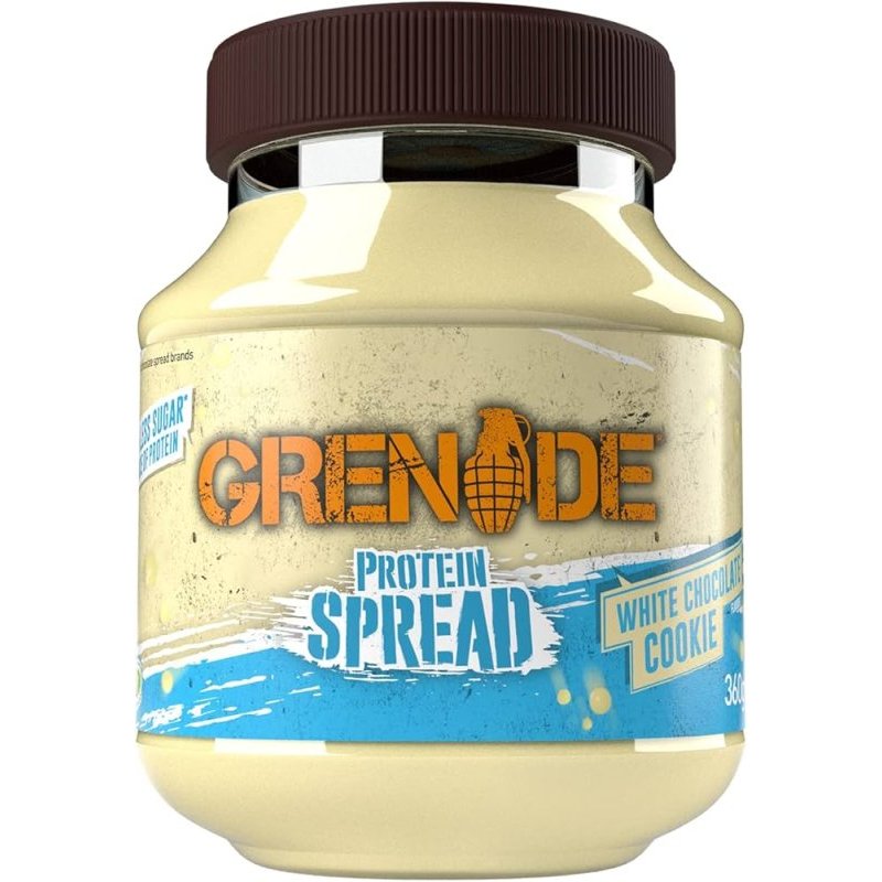 Grenade Protein Spread - White Chocolate Cookie - 360g 1 Grenade Protein Spread - White Chocolate Cookie - 360g