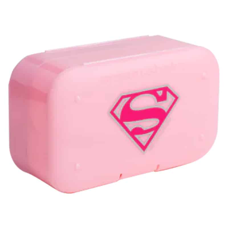 Nutriversum Pill Box Organizer - tablettatartó Supergirl - 1db 1 Nutriversum Pill Box Organizer - tablettatartó Supergirl - 1db