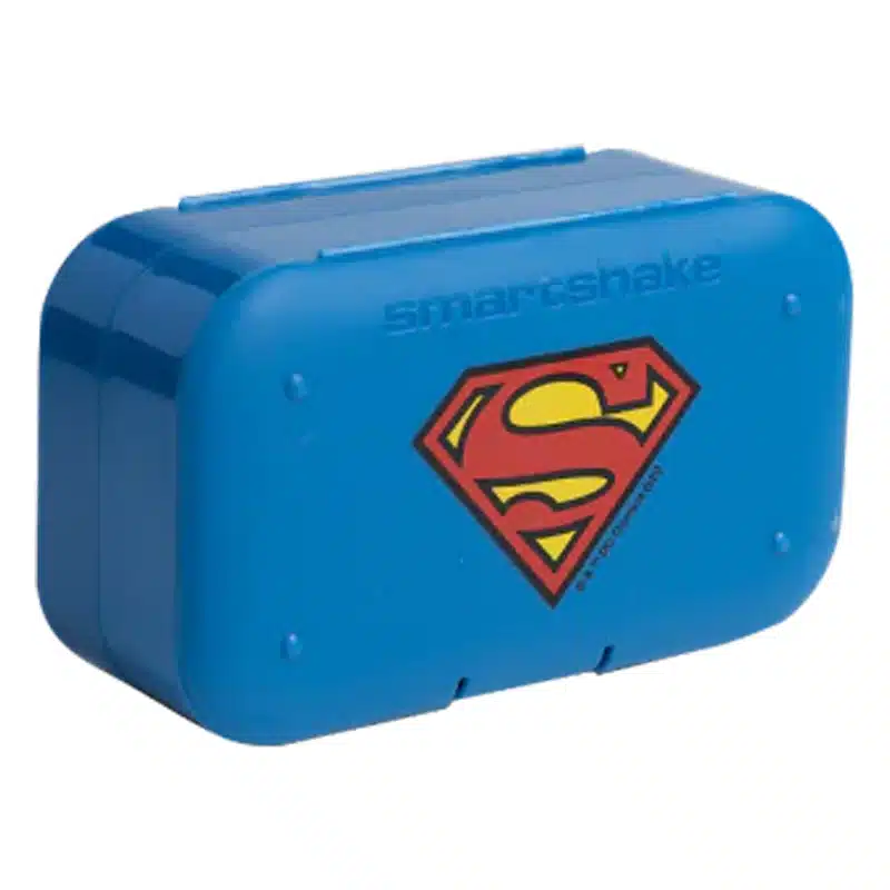 Nutriversum Pill Box Organizer - tablettatartó Superman - 1db 1 Nutriversum Pill Box Organizer - tablettatartó Superman - 1db