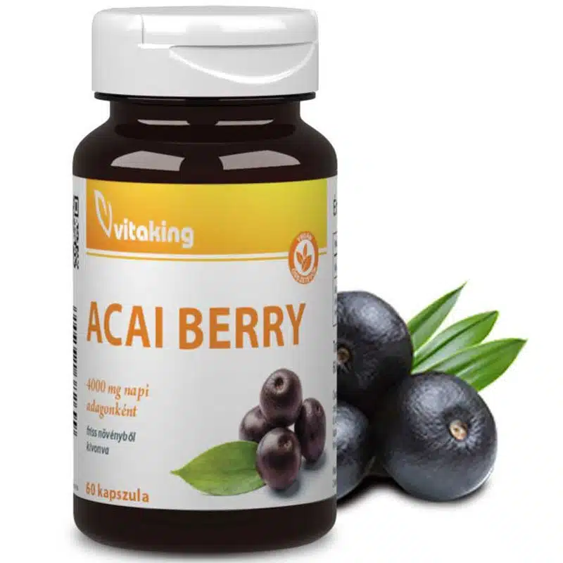 Vitaking Acai Berry kapszula - 60db 1 Vitaking Acai Berry kapszula - 60db