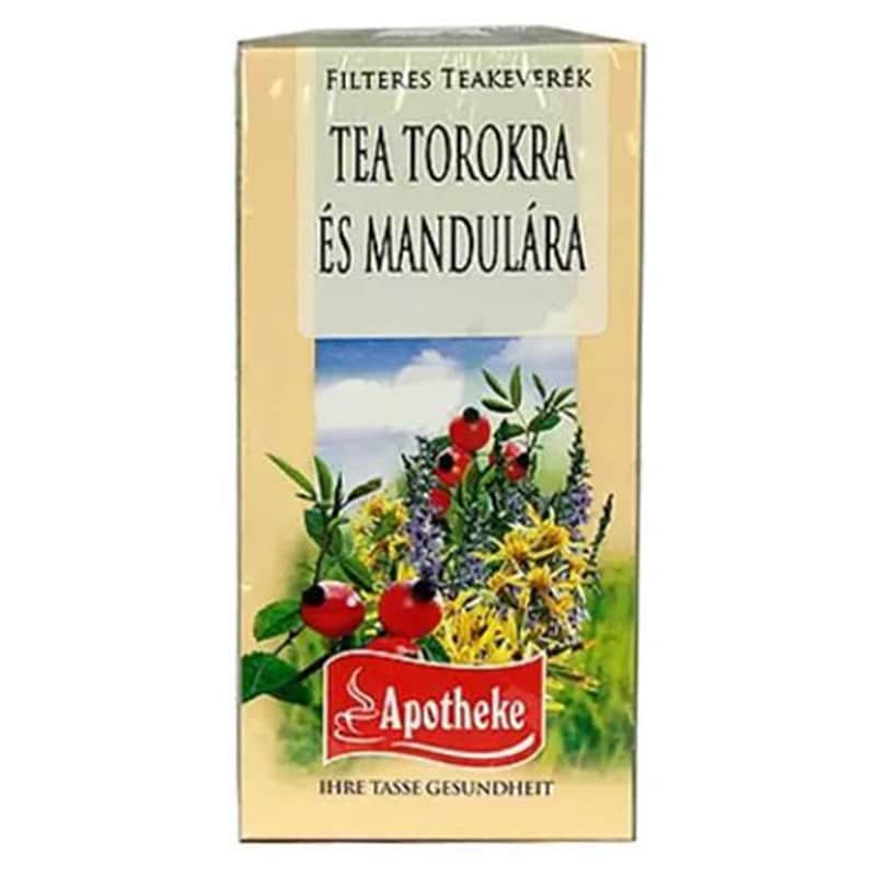 Apotheke Tea torokra és mandulára - 20 filter 1 Apotheke Tea torokra és mandulára - 20 filter
