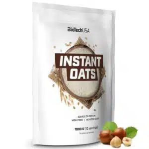 BioTech USA Instant Oats mogyoró ízű - 1000g
