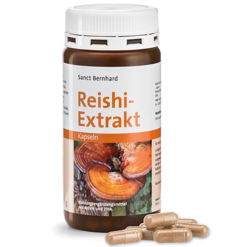 Sanct Bernhard Reishi kivonat kapszula - 120db 1 Sanct Bernhard Reishi kivonat kapszula - 120db
