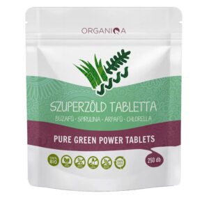 Organiqa Bio Szuperzöld tabletta - 250db
