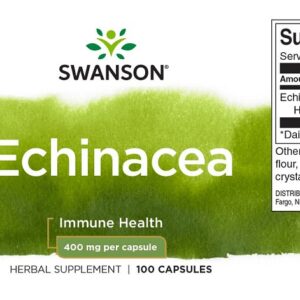 Swanson Bíbor kasvirág - Echinacea kapszula - 100db 3 Swanson Bíbor kasvirág - Echinacea kapszula - 100db - Image 2