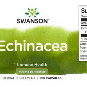 Swanson Bíbor kasvirág - Echinacea kapszula - 100db 3 Swanson Bíbor kasvirág - Echinacea kapszula - 100db - Image 2