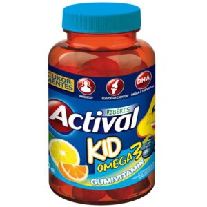 Béres Actival Kid Omega-3 gumivitamin - 50db