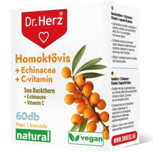 Dr. Herz Homoktövis+Echinacea+C-vitamin kapszula - 60db