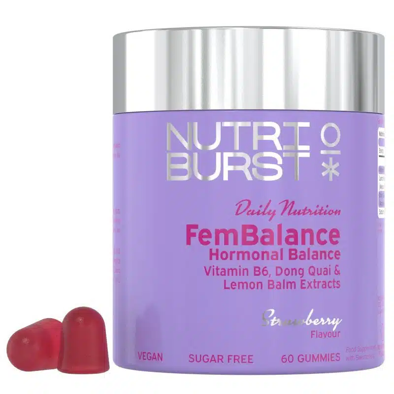 Nutriburst FemBalance gumivitamin - 60db 1 Nutriburst FemBalance gumivitamin - 60db